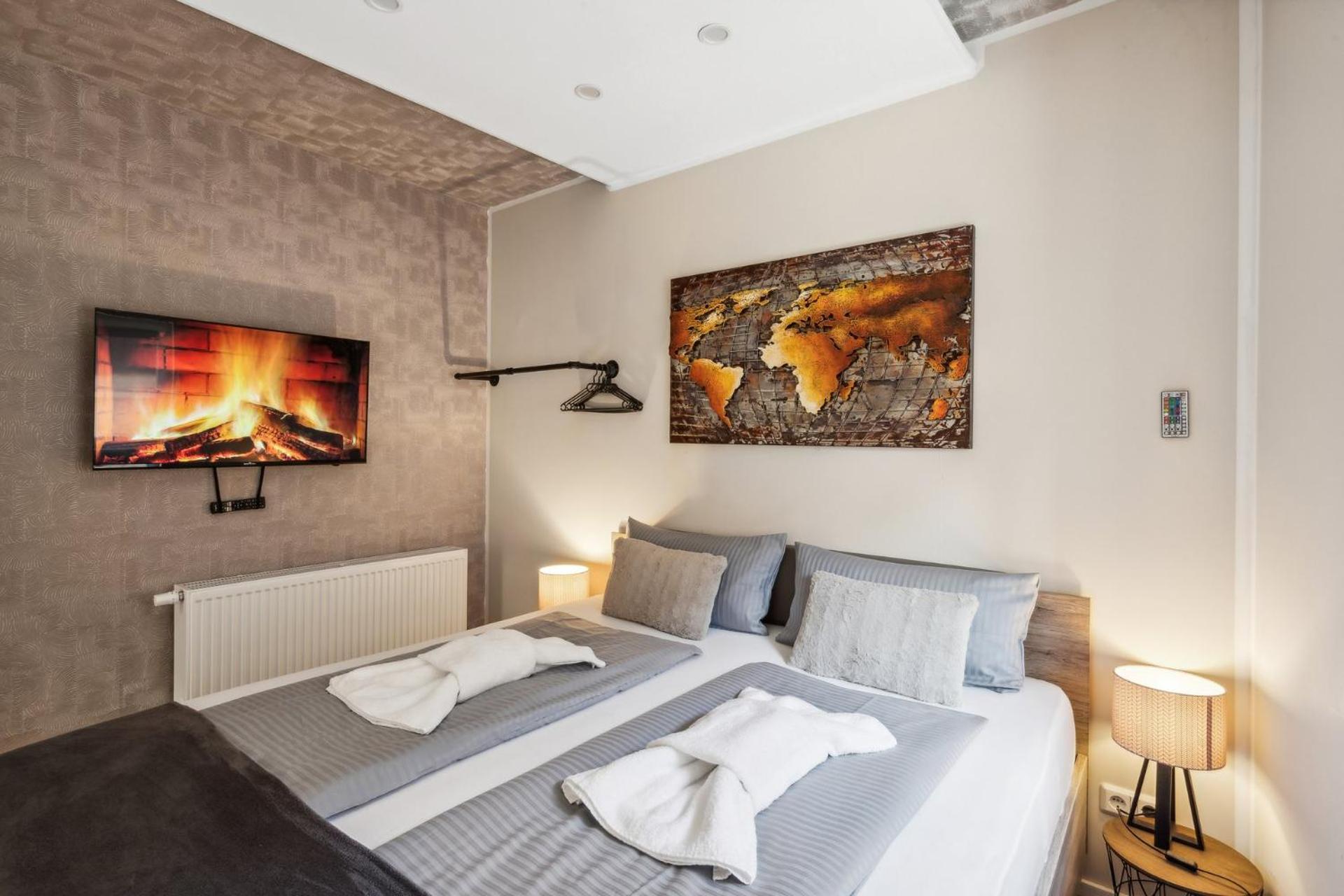 Apartment Harzlounge Center Thale - Grill & Garden Exterior foto